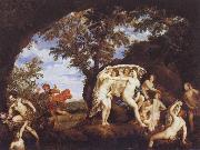 Albani Francesco Diana and Actaeon France oil painting reproduction